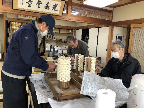 お餅のお華束 そっくり商品 浄土真宗 仏具 法要 報恩講 永代経